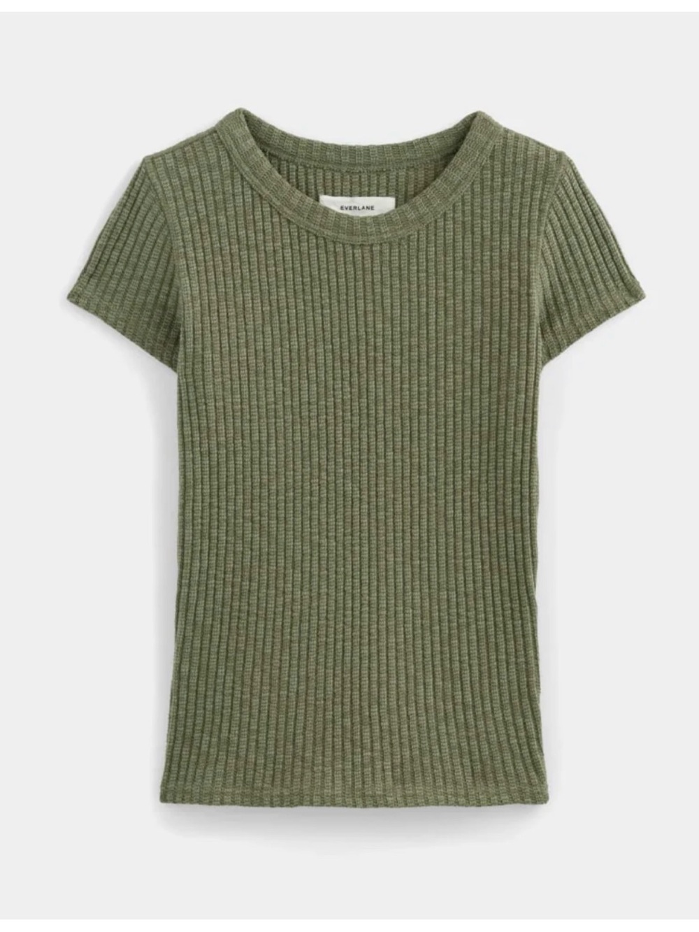 Everlane Cozy Rib Tee - Picture 4 of 10